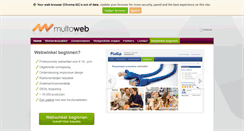 Desktop Screenshot of multoweb.nl