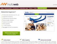 Tablet Screenshot of multoweb.nl